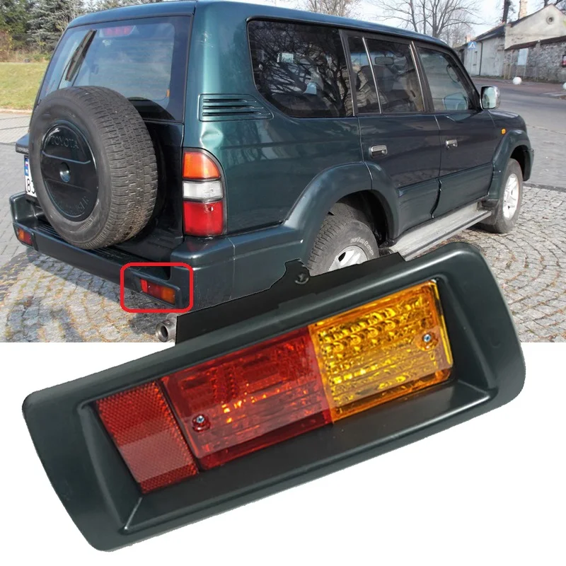 Yasong для Toyota Land Cruiser Lc90 FJ90 1996-2002 отражатель заднего бампера