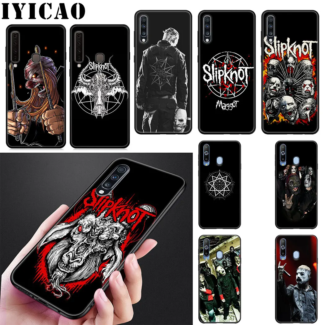 Slipknot Группа классный Мягкий силиконовый чехол для телефона Samsung Galaxy J6 A9 A8 A7 A6 плюс