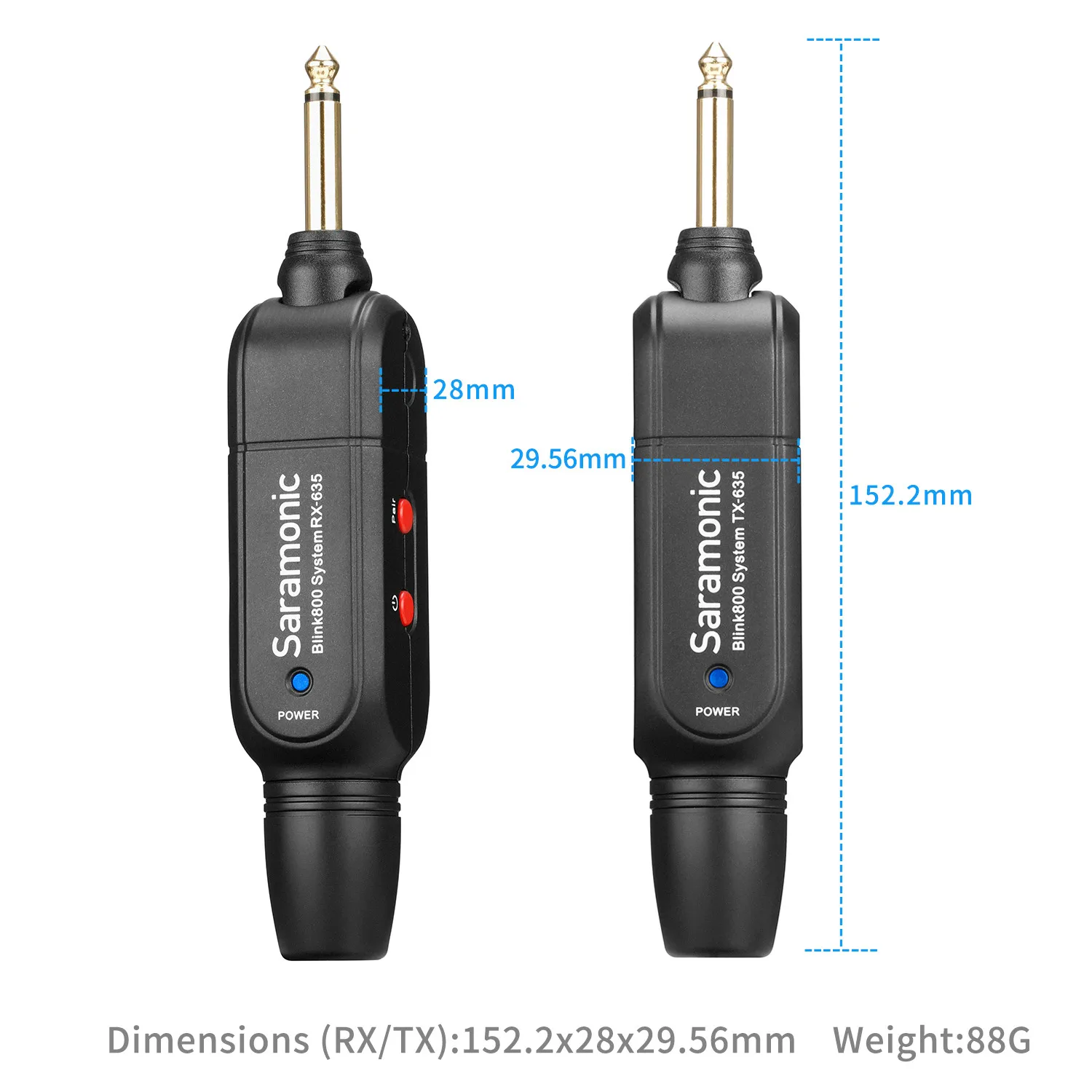 Цифровая беспроводная микрофонная система Sarasmonic Blink800 B3 5 8 ГГц прочная
