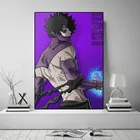 Холст картины аниме Плакаты мой герой Академии Bakugo Katsuki шото Тодороки Izuku Midoriya настенные картины Декор для дома