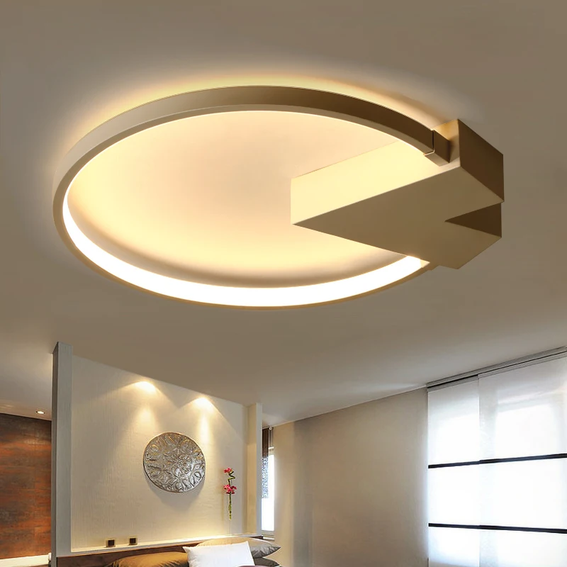 AC85-265V кольца современные минималистичные внутренние алюминиевые потолочные