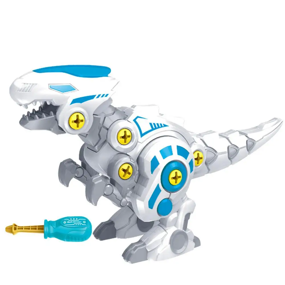 Конструктор динозавр Рекс сделай сам Сборная модель с орехами развивающая