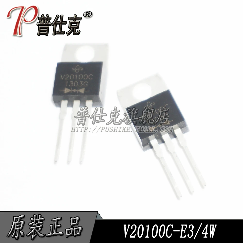

Free shipping |V20100C-E3/4W V20100C TO-220 10A 100V 10PCS