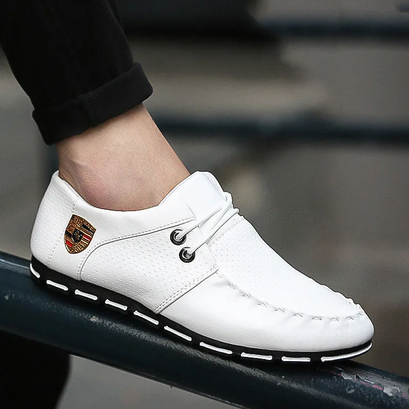 Новинка Мужская деловая обувь в британском стиле Корейский стиль Повседневная