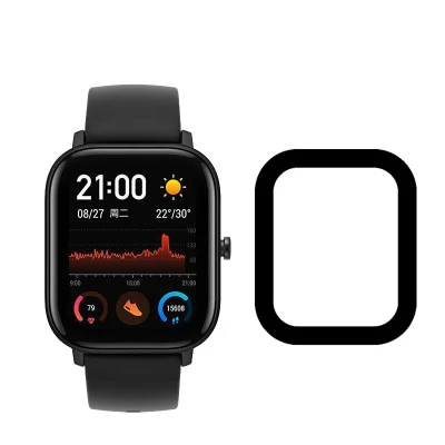 Ультратонкая защитная пленка из стекловолокна для Xiaomi Amazfit GTS|Смарт-аксессуары| |