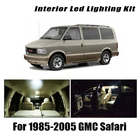 Для GMC Safari 1985-2005 Canbus автомобиля светодиодный интерьер Карта Купол светильник лампы Комплект ошибок автомобильный светильник ing аксессуары