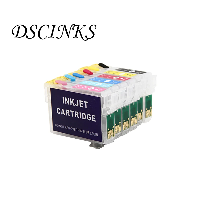 Чернильный картридж для принтера T0791 T0792 T0793 T0794 T0795 T0796 с чипом ARC Epson Stylus Photo 1400 PX700W
