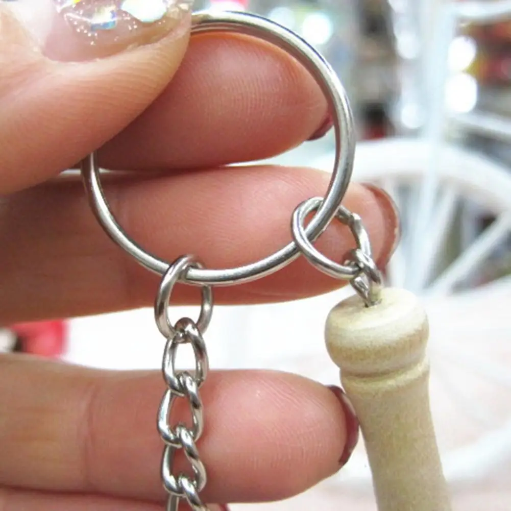 

Stylish Mini Rugby Shaped Pendant Keychain Portable Key Ring Bag Ornament Gift For Men Women Keychain Trinket Car Key Ring Toys