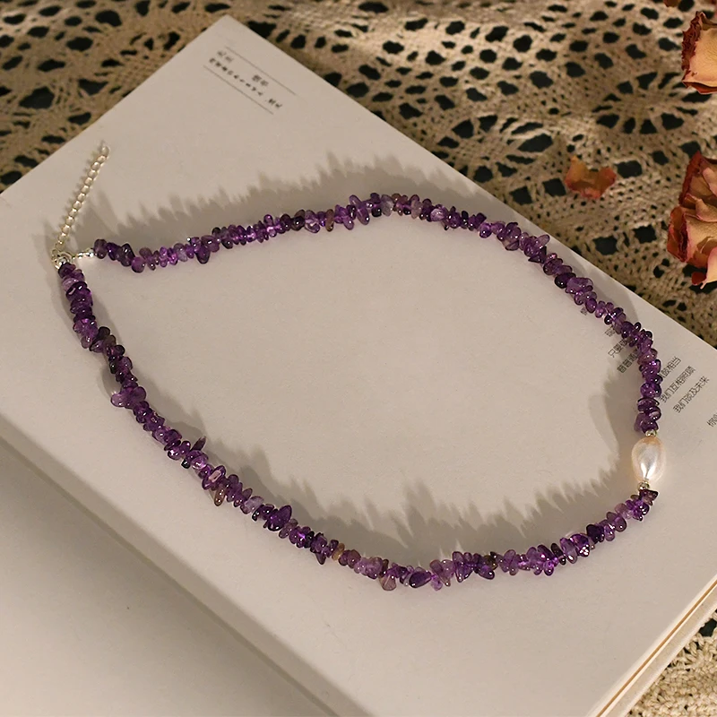 Женское Ожерелье с жемчугом ASHIQI ожерелье из натурального барочного жемчуга