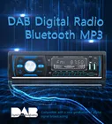 Универсальный Автомобильный Мультимедийный MP3-плеер 1 DIN с bluetooth, один DIN, USB, TF, AUX, FM, AM, RDS, DAB, автомобильное радио, головное устройство