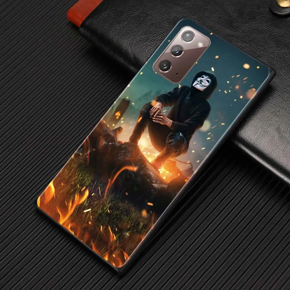 

Clown Mask Phone Case for Samsung Galaxy Note 20 10 Plus 10 Lite Note 8 9 10 20 Ultra 5G Silicone Fundas cover Fall Shell