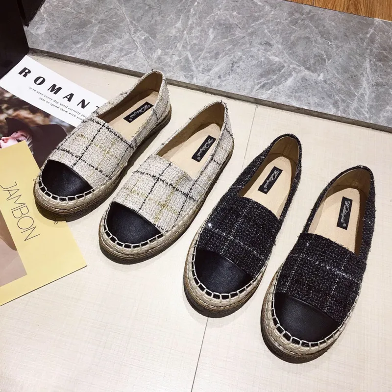 Дизайнерские эспадрильи для женщин коллекция 2020 года сезон весна Новинка