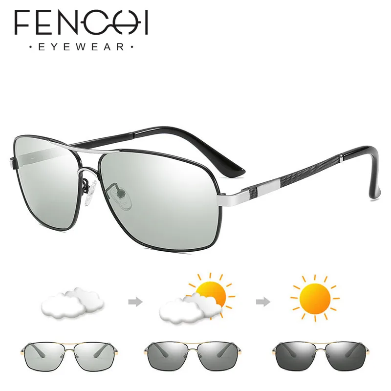 Очки ночного видения Поляризованные мужские антибликовые линзы желтые