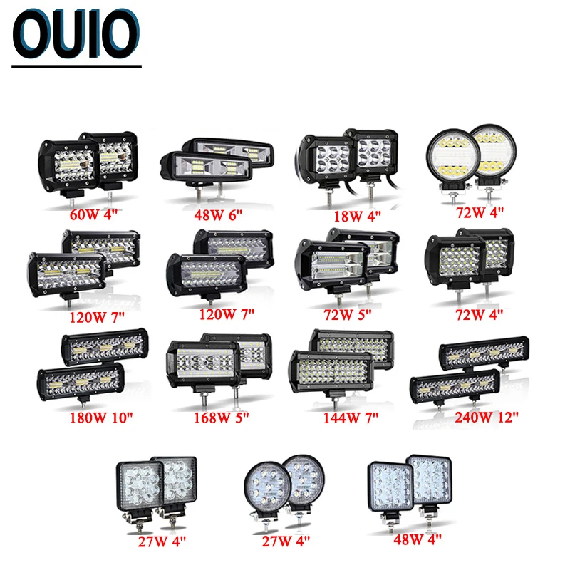 Внедорожная Светодиодная панель 2 шт./лот внедорожник 4x4 грузовик вездеход
