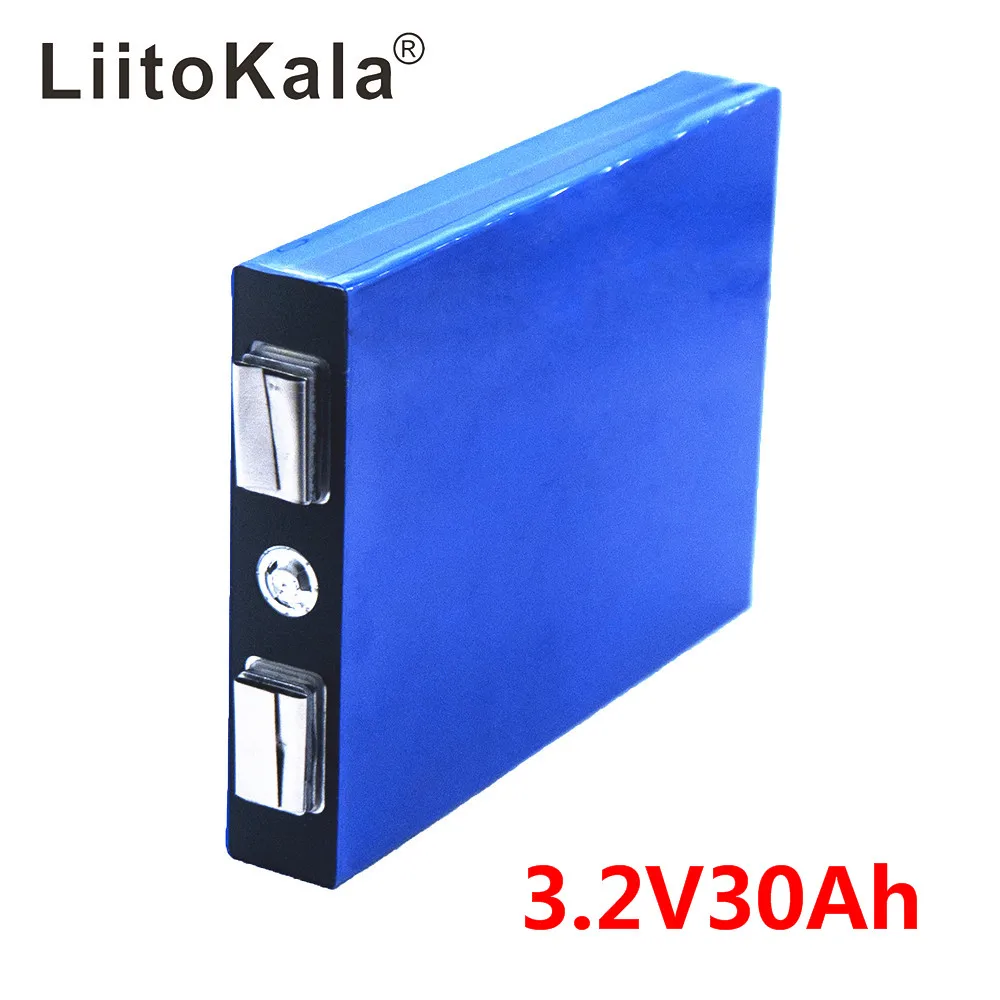 Литиевая батарея LiitoKala LiFePo4 3 2 в 30ач 5C для самостоятельного изготовления 12 В lifepo4 e