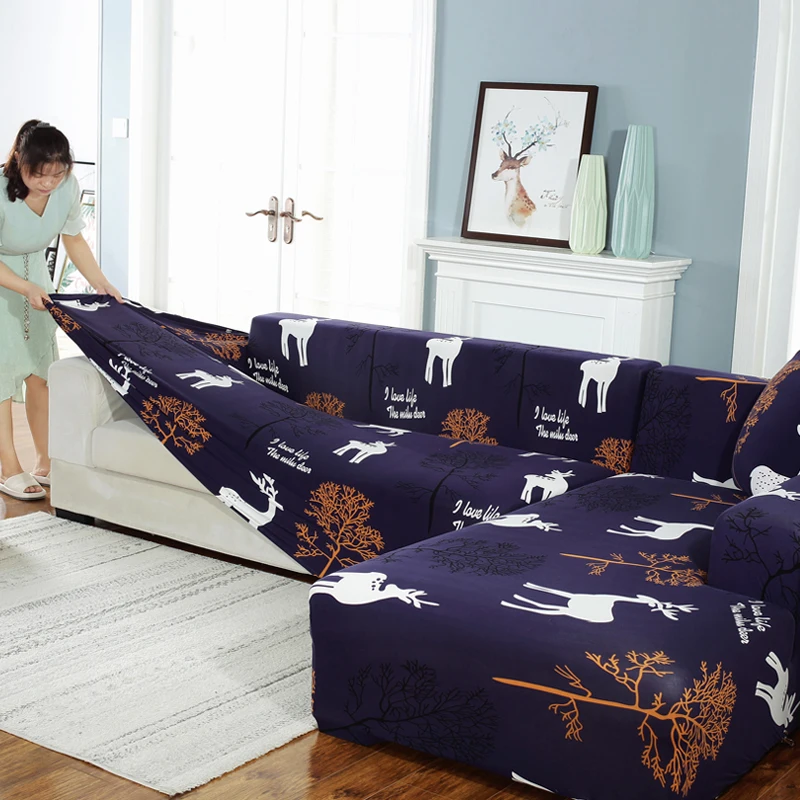 1 шт. Набор чехлов для дивана геометрический чехол эластичный гостиной домашних