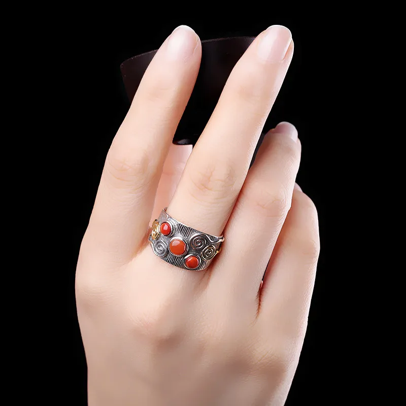 Ювелирные изделия из чистого серебра 100% пробы аксессуары оптовая продажа кольцо