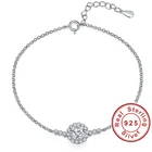 Женский браслет, Модный женский браслет из искусственного серебра, браслет из мосанита, лидер продаж, подарки