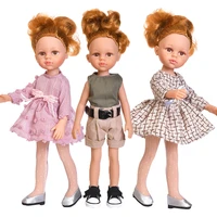 35cm baby reborn dolls toys for girls dress suit full silicone body reborn bjd dolls freckle pock face childrens toy baby gifts