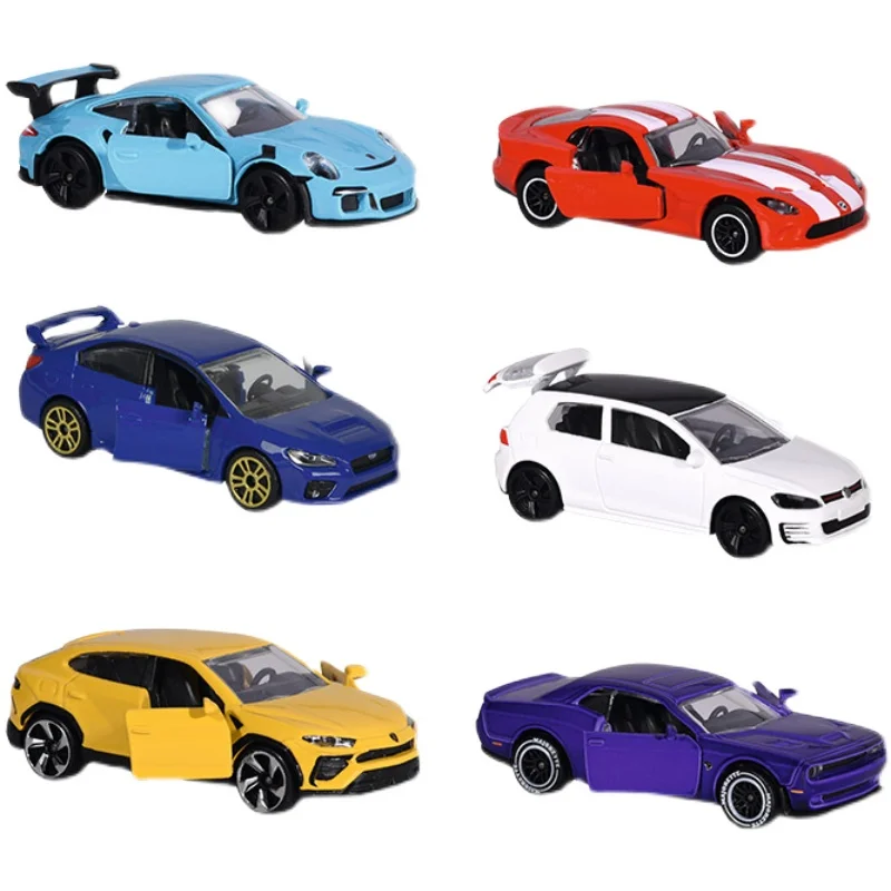 Majorette 1/64 PREMIUM Series Car Hot Pop giocattoli per bambini veicolo a motore pressofuso in metallo modello Alfa Romeo, Aston Martin, Audi,