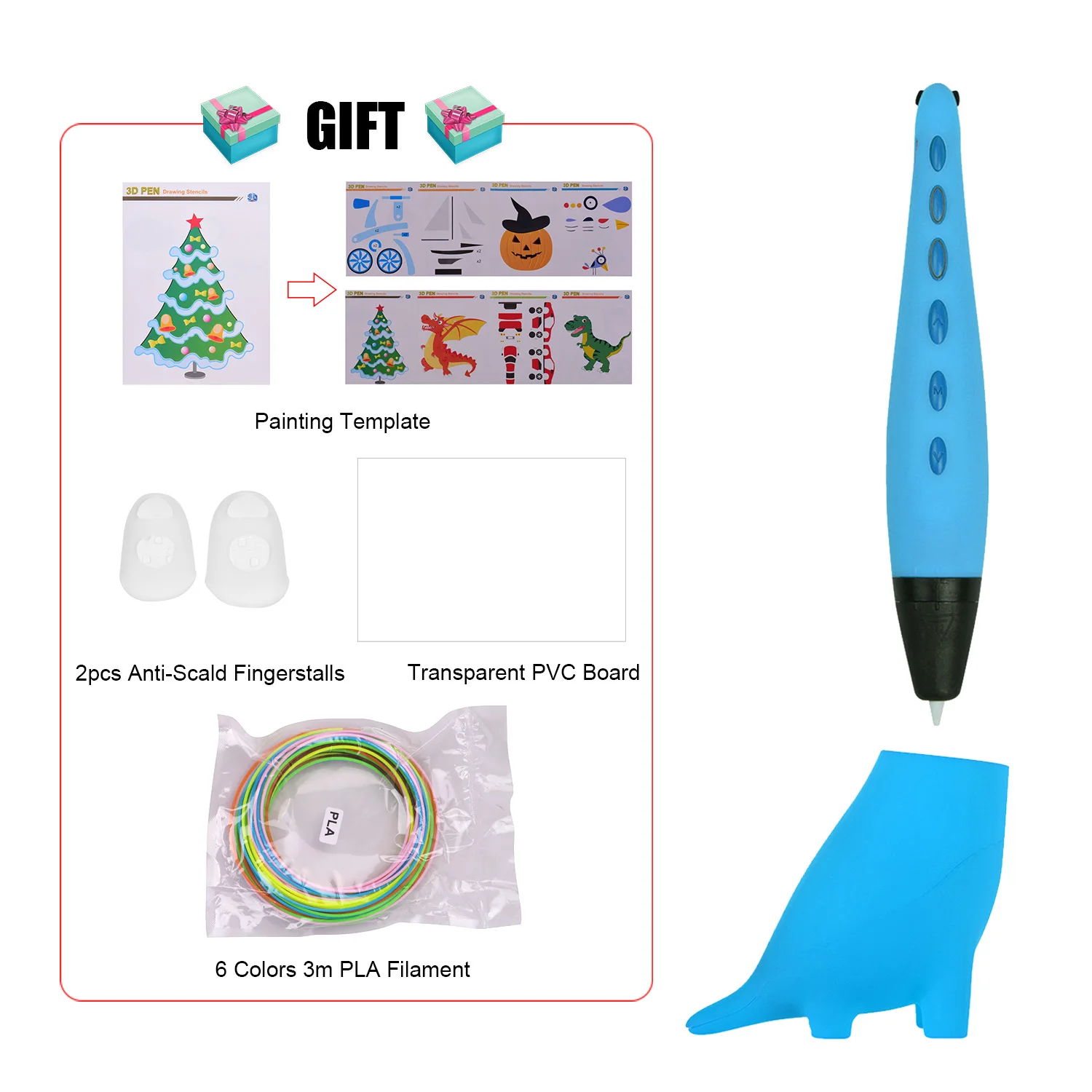 Восхитительная ручка для 3D принтера образовательная Интеллектуальная Мини в