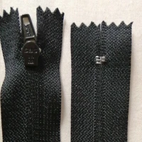 100pcslot sbs plastic zipper 20cm for sewing nylon coil pants black white garment lock art diy