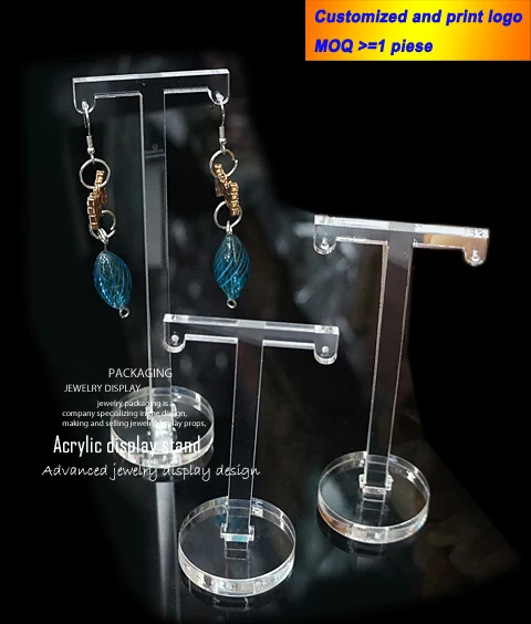 

Acrylic Jewelry Set Display Stand Earring Holder Jewellery Case Ring Organizer Bracelet Stand Necklace Rack