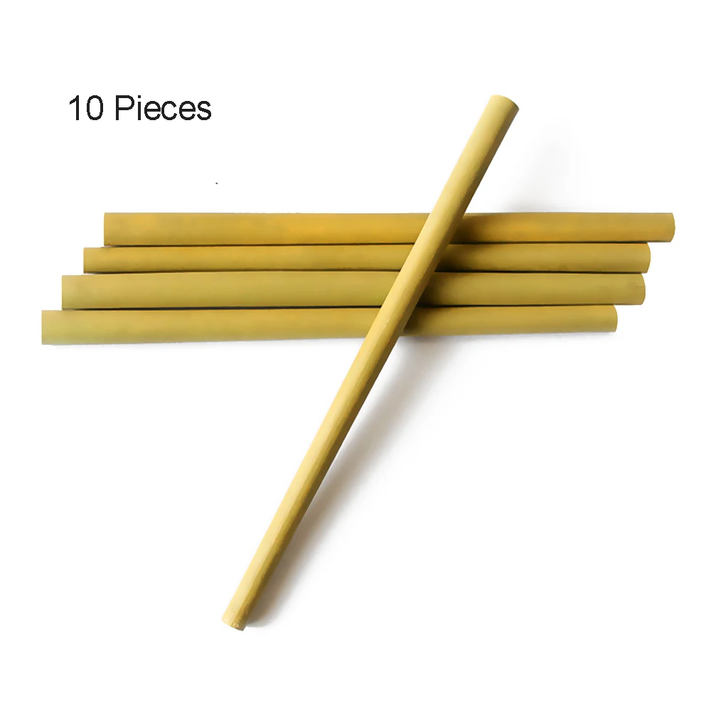 20 см Бамбуковые экологически чистые питьевые соломинки 10 Многоразовые