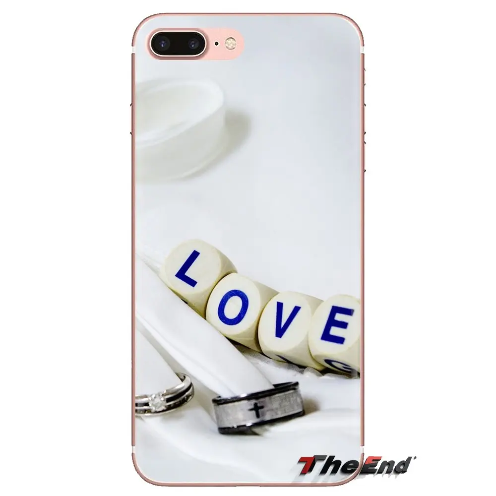 Праздничная Свадьба для iPhone XS Max XR X 4 4s 5 5S 5C SE 6 6S 7 8 Plus samsung Galaxy J1 J3 J5 J7 A3 A5 прозрачный