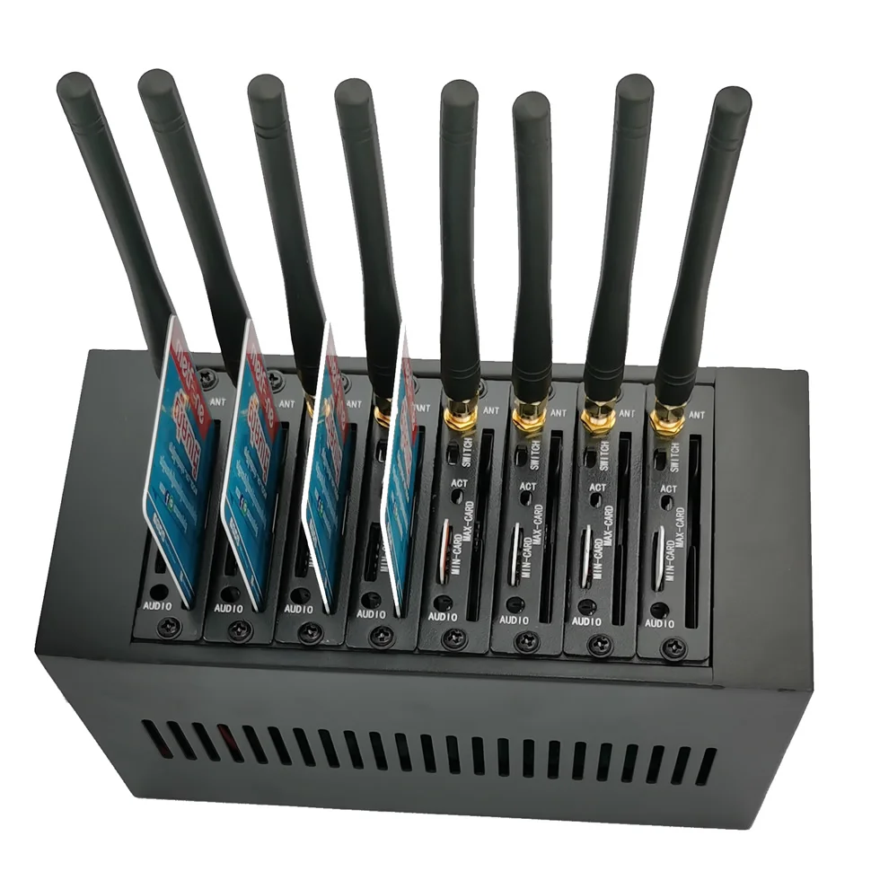 YX 2021 дешевый 8-портовый Simbox GSM SMS вещательный аппарат для массовой рассылки