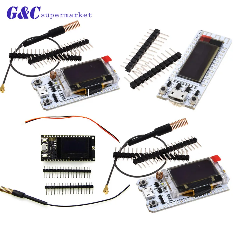 ESP8266 WIFI чип 0 91/0 96 дюйма OLED дисплей NodeMcu модуль для Arduino diy электроники | Электронные