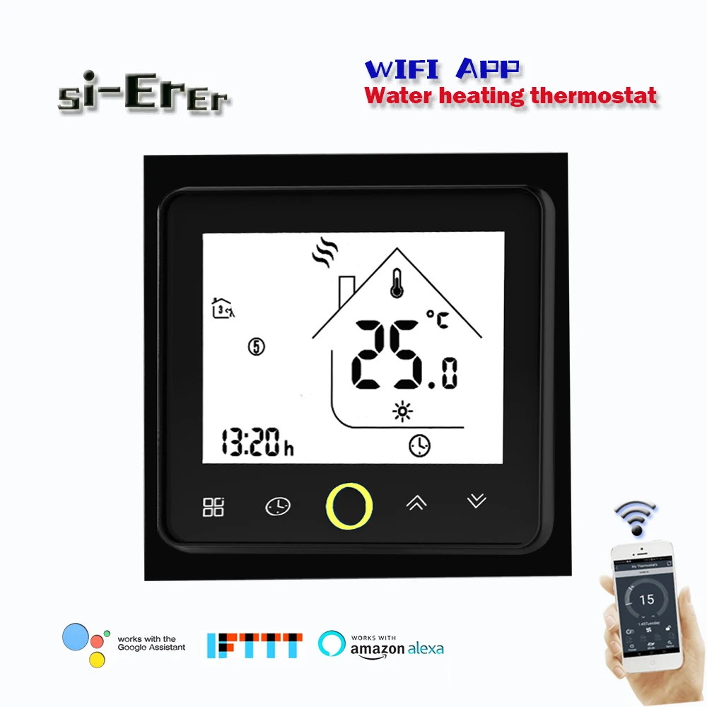 Умный термостат для воды контроллер температуры 3 А Wi-Fi системы теплого пола