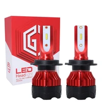 cross border new k5 automobile led headlight 2pcs free delivery 8000lm 72w h4 high focus light 6000k imported lamp beads ip68 3a