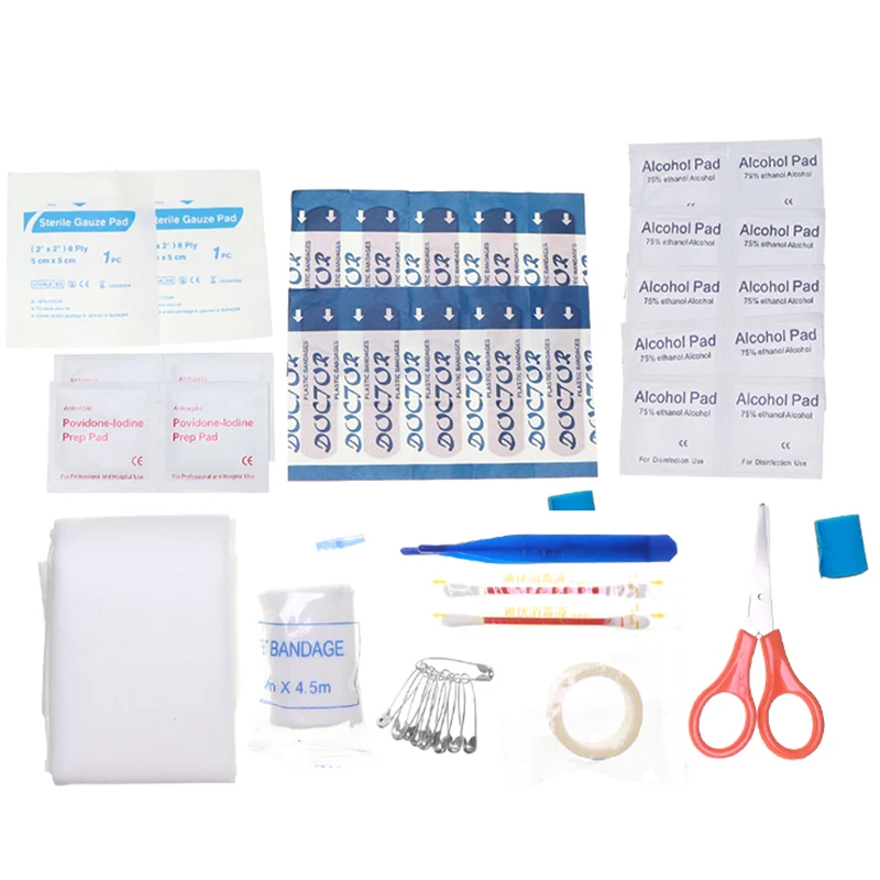 13 шт. аварийное спасательное медицинское лечение для путешествий кемпинга пеших