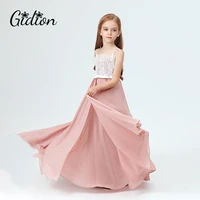 lace little bridesmaid dresses for wedding first communion dresses party prom princess gown pageant dresses elegant for girls