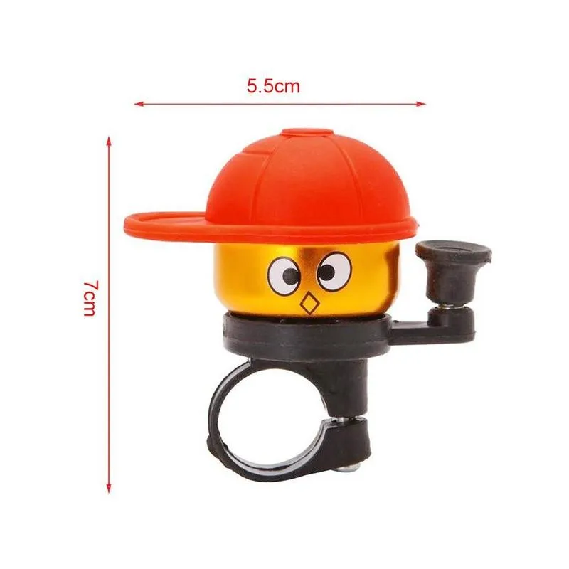 1 шт. велосипедный колокольчик с мультяшным автомобилем Колокольчик для горного