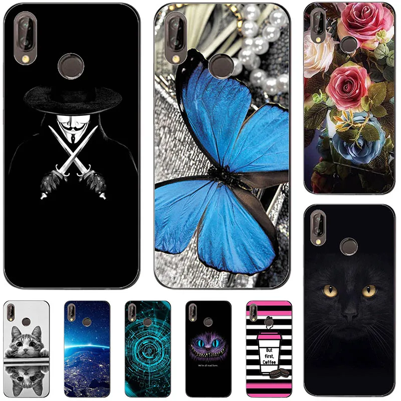 Phone Case For Vodafone Smart X9 Relief Soft Silicone Cartoon Animal TPU Cover Capa Coque | Мобильные телефоны и