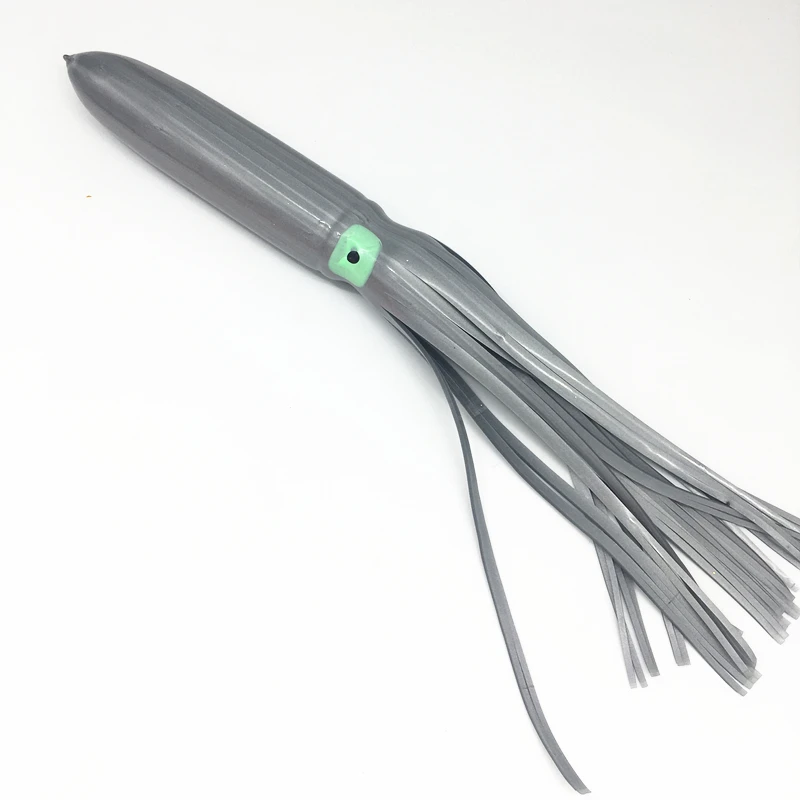 Приманка-Осьминог для рыбалки мягкая пластиковая приманка ловли тунца 1*25 см/30 см