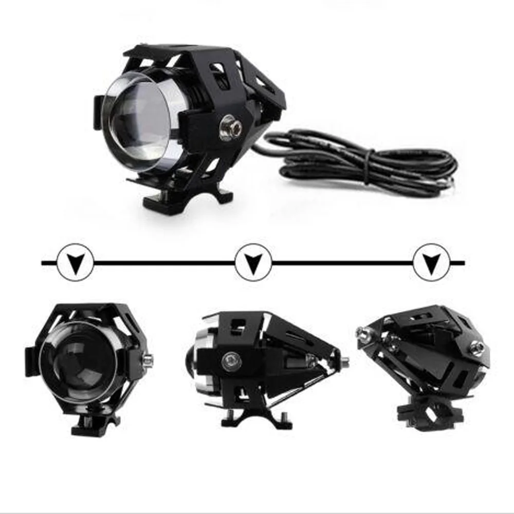 

White LED Lights 125W Accessories Conversion U5 Aluminum alloy Fog lamps