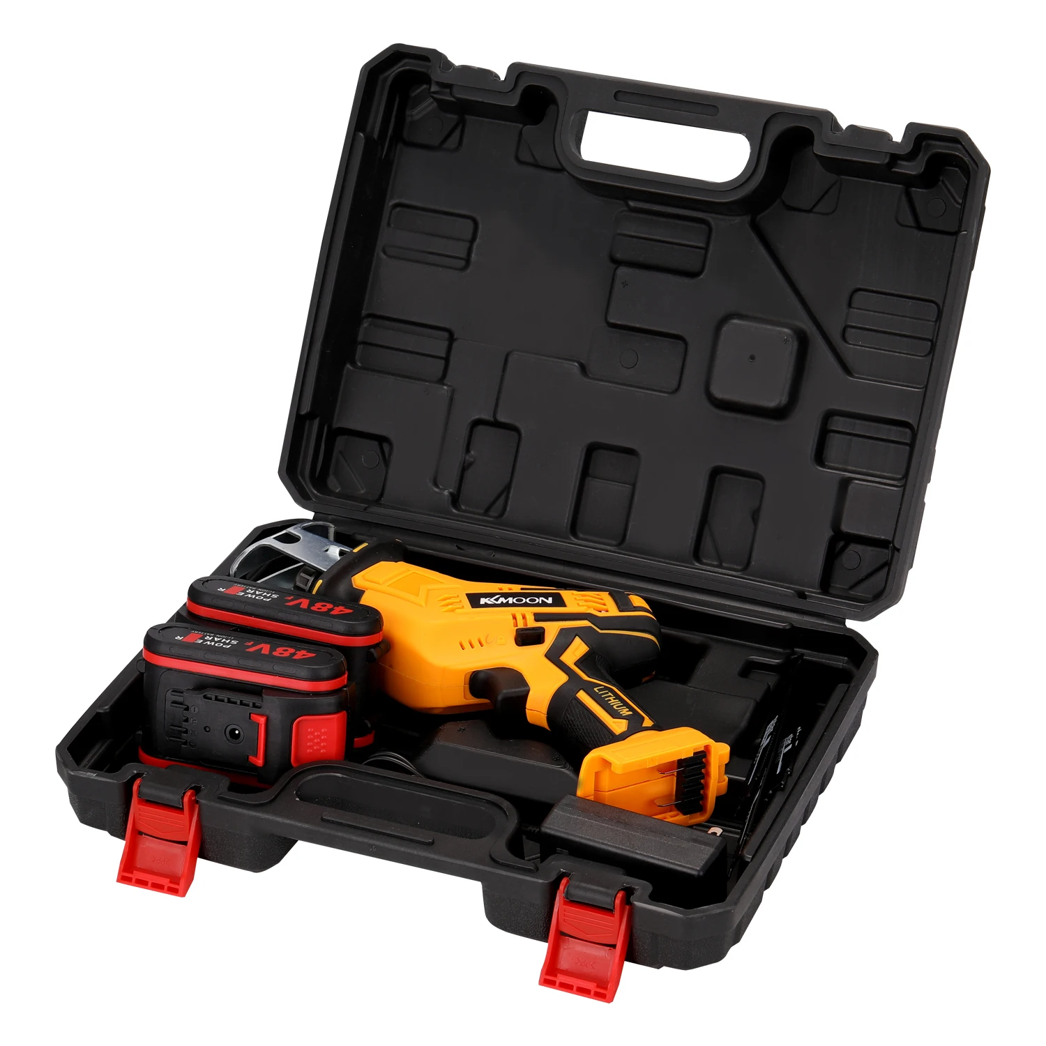 

21V Electric Saw Reciprocating Saw for Wood Iron Cutting Machine With Blades Battery Outdoor Saber Saw Electric Power Tools