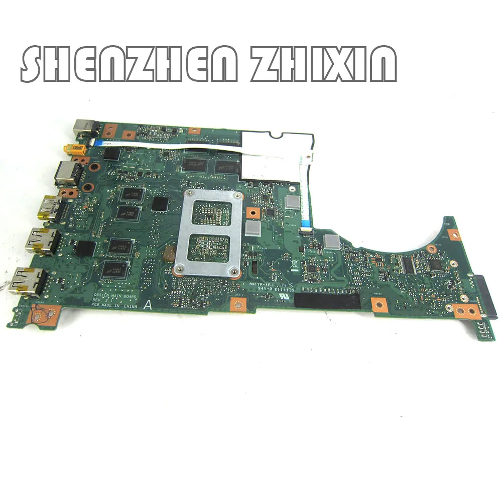 

yourui For Asus Q551L Q551LB Q551LN Laptop motherboard with i7-4510U CPU 4GB/RAM GT840M/2G Q551LN mainboard full test