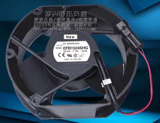 

Original EFB1524SHG 15CM 24V 2.1A ACS510/550 inverter fan