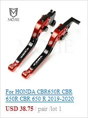 Мотоцикл с ЧПУ Рычаги тормозного сцепления для Honda CB600F Hornet CB 600F 600 F 2007-2013 2008 2009 2010 2011 2012 рычаги тормозного сцепления