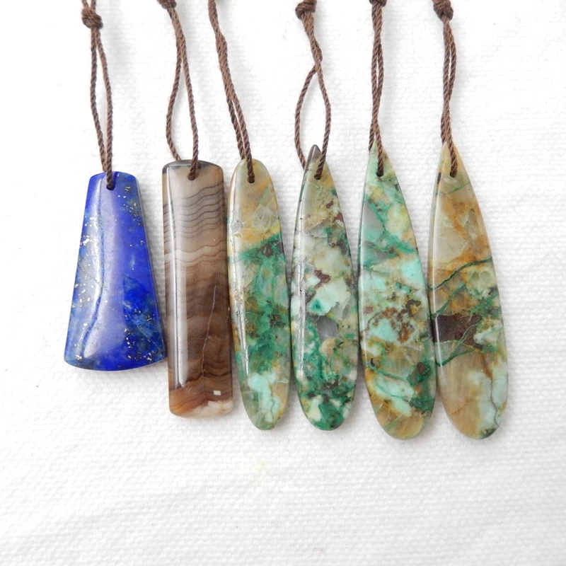 Бусина для ожерелья из лазурита хризоколлы Дерева ископаемого ювелирные изделия