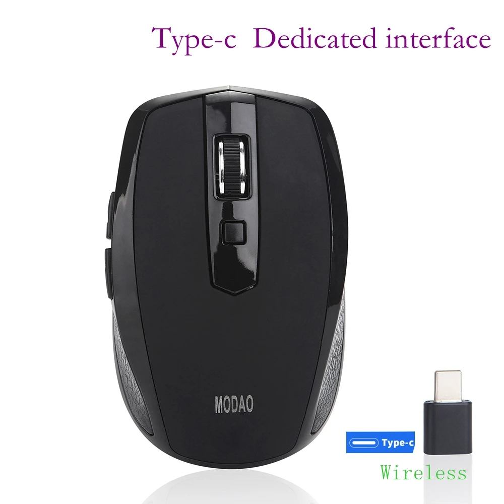 Type C Wireless Mouse,  2.4GHZ  USB C Wireless Mouse for Macbook 12