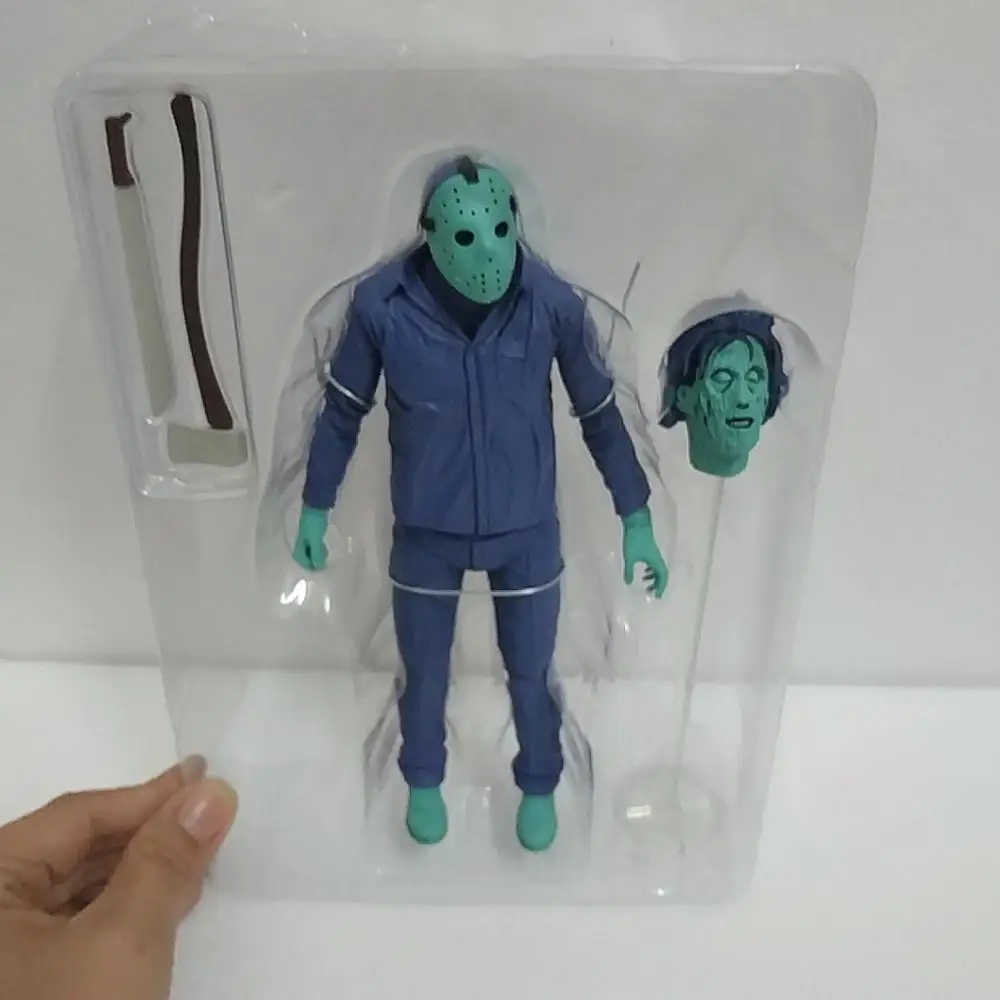 С музыкой оригинальный NECA Horror Friday 13th Decory Jason видеоигра power Play версия экшн фигурка