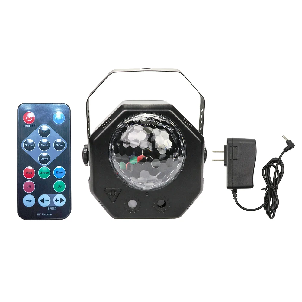 RGB LED Stage Lights Moving Head Disco Balls Laser Projector Par DJ Party Color Music Lights Controller proyector navidad luces