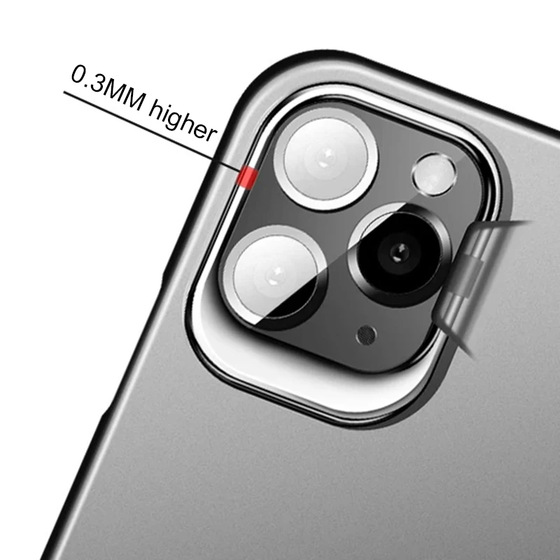 

Drop Proof Invisible Bracket Phone CaseTransparent Protective Shell For IPhone 12 Mini Shockproof Case Square Case