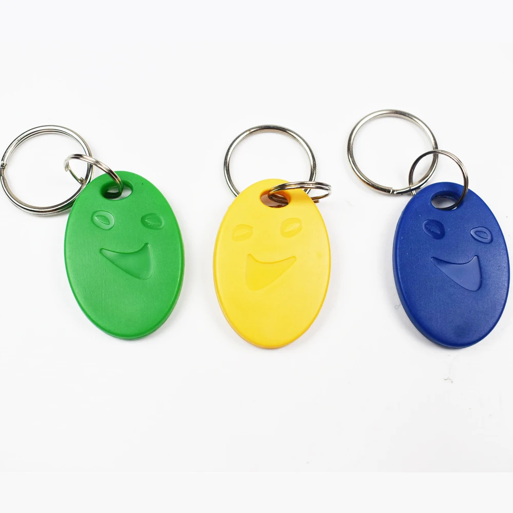 

10pcs/lot RFID 13.56 Mhz nfc Tag Token Key Ring IC tags nfc phone