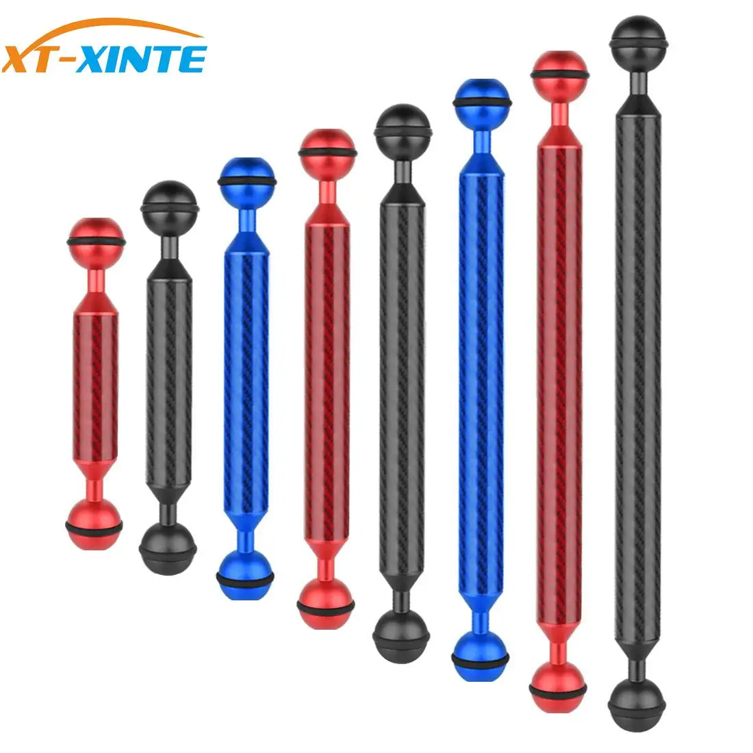 

Carbon Fiber Dual Ball Head Diving Photography Float Buoyancy Arm Camera Underwater Tray Kit Ultralight 5/6/7/8/9/10/11/12 Inch